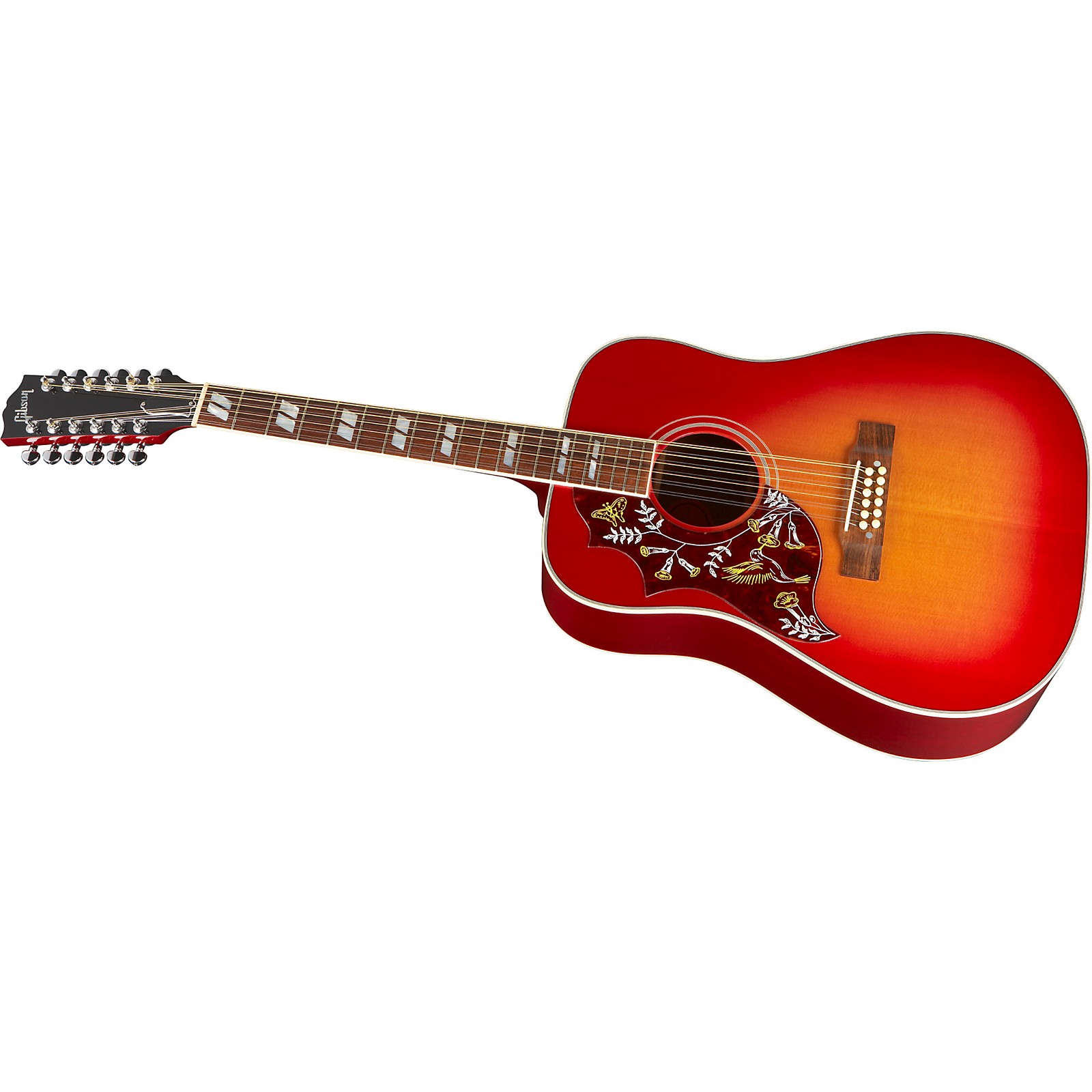 Двенадцатиструнная гитара Gibson. Gibson Hummingbird 12 String. Акустическая гитара Tyma. Зеленая акустическая гитара.