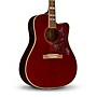Epiphone Hummingbird EC Studio Limited-Edition Guitar Center-Exclusive Acoustic-Electric Guitar Wine Red