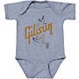 Gibson Hummingbird Onesie 6/12M Gray