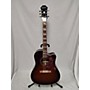 Used Epiphone Hummingbird Performer Pro Acoustic Electric Guitar 2 Color Sunburst