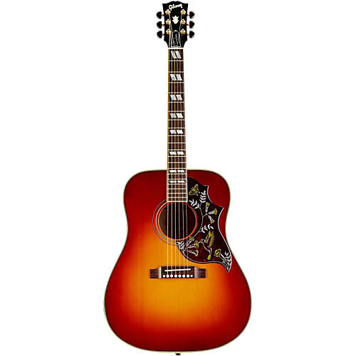Hummingbird Quilted Red Spruce Acoustic-Electric Guitar