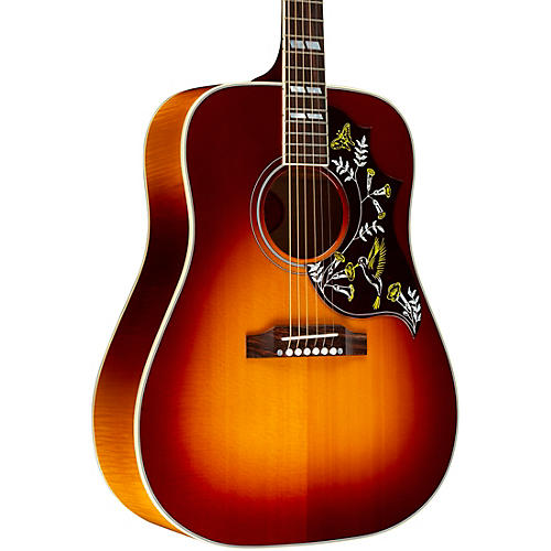 Gibson Hummingbird Standard 5A Flame Limited-Edition Acoustic-Electric Guitar Autumn Burst