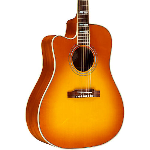 Gibson Hummingbird Standard EC Left-Handed Acoustic-Electric Guitar Heritage Cherry Sunburst