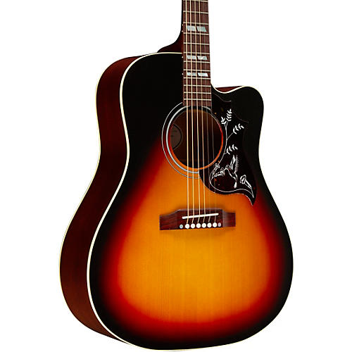 Gibson Hummingbird Studio EC Acoustic-Electric Guitar Tri-Burst Satin