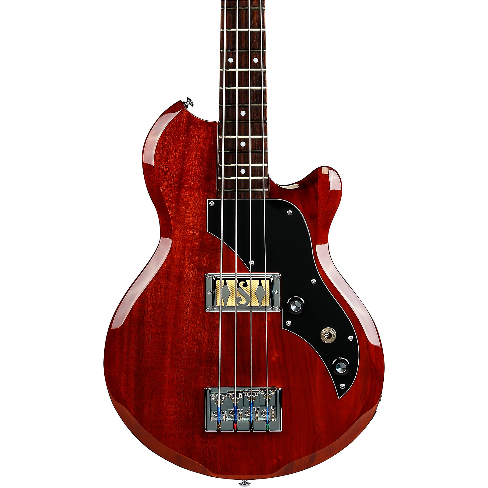 Supro Huntington 1 Mahogany Electric Bass Musician's Friend