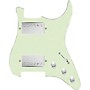 920d Custom Hushed and Humble HH Loaded Pickguard for Strat With Nickel Smoothie Humbuckers and S3W-HH Wiring Harness Mint Green
