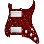 920D Custom Hushed and Humble HH Loaded Pickguard for Strat With Nickel Smoothie Humbuckers and S3W-HH Wiring Harness Tortoise