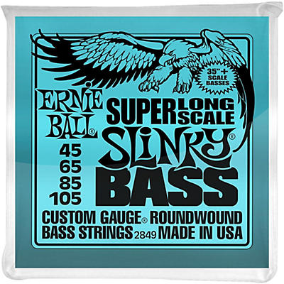 Ernie Ball Hybrid Slinky Bass Strings Super Long Scale