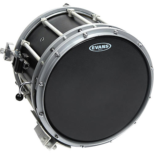 Hybrid-Soft Marching Snare Drum Batter Head Black