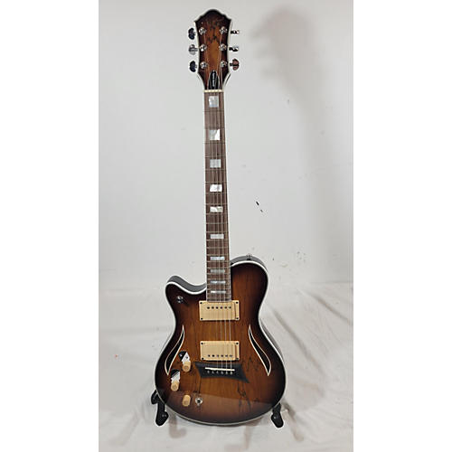 Michael Kelly Hybrid Special Hollow Body Electric Guitar 2 Tone Sunburst