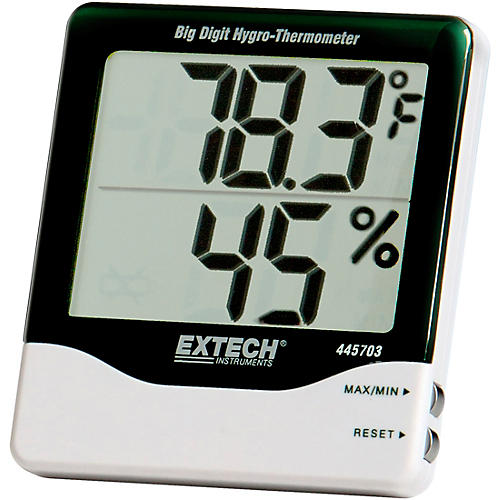 EXTECH Instruments Hygro Thermometer Big Digit