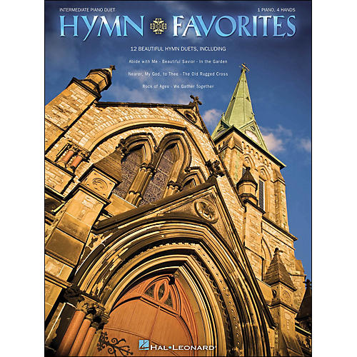 Hal Leonard Hymn Favorites Intermediate Piano Duet 1 Piano, 4 Hands