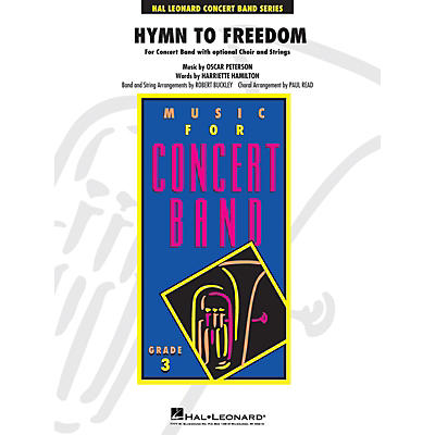 Hal Leonard Hymn to Freedom Concert Band Level 3 arranged by Paul Read
