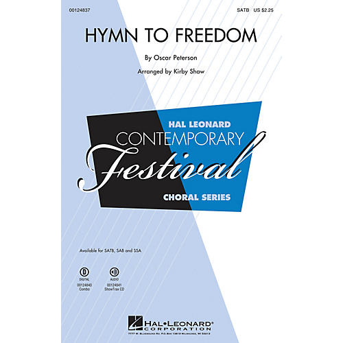 Hal Leonard Hymn to Freedom SSA Arranged by Kirby Shaw