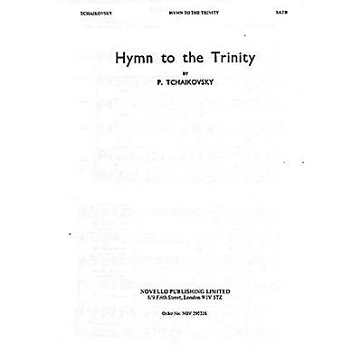 Novello Hymn to the Trinity SATB Composed by Pyotr Il'yich Tchaikovsky