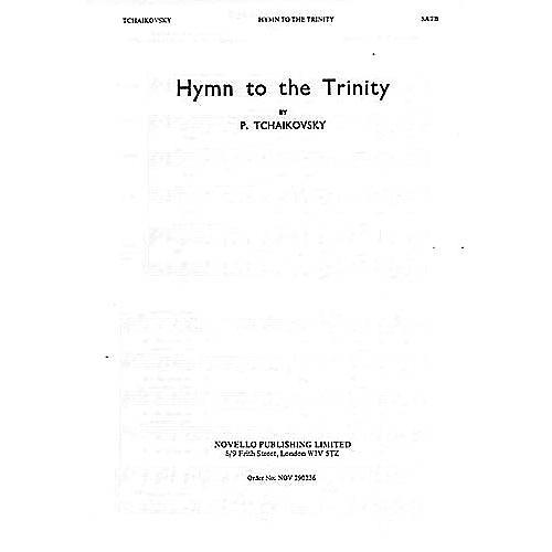 Novello Hymn to the Trinity SATB Composed by Pyotr Il'yich Tchaikovsky