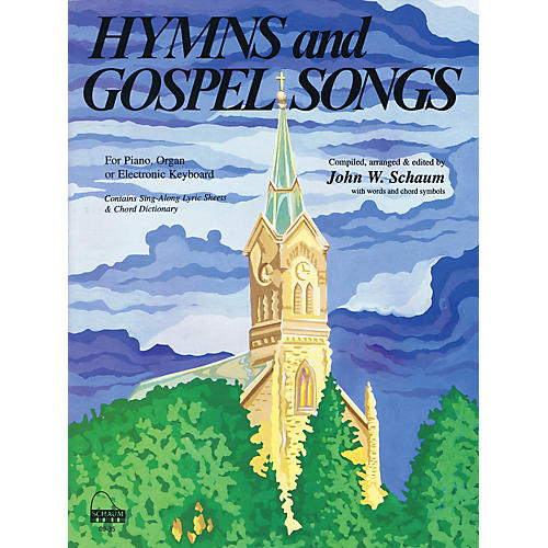 Schaum Hymns and Gospel Songs Educational Piano Book (Level Inter)