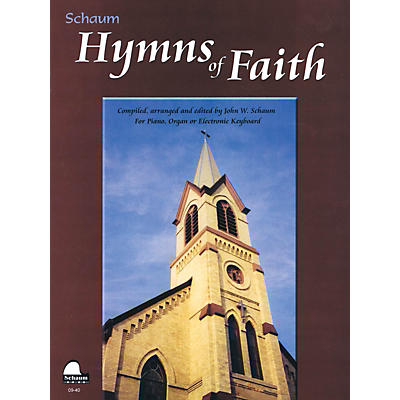Schaum Hymns of Faith Educational Piano Series Softcover