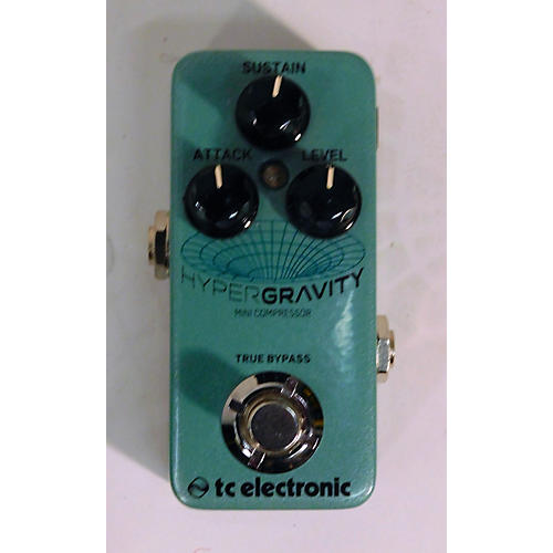 TC Electronic HyperGravity Compressor Mini Effect Pedal