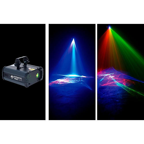 Hypnotic RGB Laser Effect