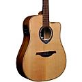 Lag Guitars Hyvibe Dreadnought Cutaway Acoustic Guitar with Bag Condition 1 - Mint NaturalCondition 1 - Mint Natural