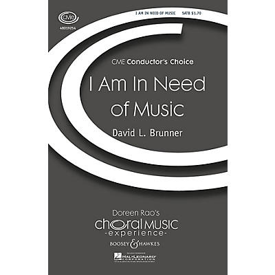 Boosey and Hawkes I Am in Need of Music Score & Parts Composed by David L. Brunner