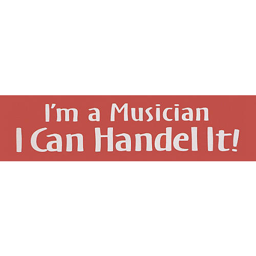 I Can Handel It Bumper Sticker