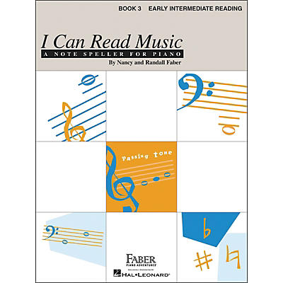 Faber Piano Adventures I Can Read Music Book 3 - Early Intermediate Reading - Faber Piano