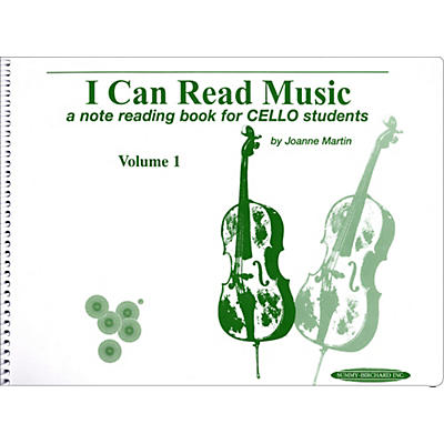 Alfred I Can Read Music for Cello, Volume 1 Book