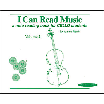 Alfred I Can Read Music for Cello, Volume 2 Book