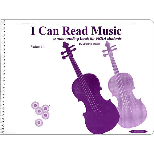 Alfred I Can Read Music for Viola, Volume 1 Book