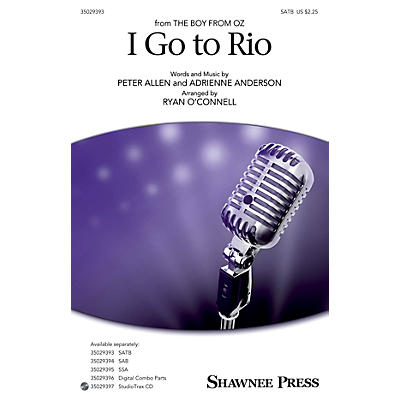Shawnee Press I Go to Rio SATB arranged by Ryan O'Connell