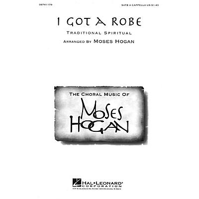 Hal Leonard I Got a Robe SATB a cappella arranged by Moses Hogan