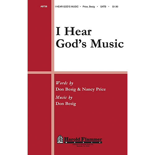 Shawnee Press I Hear God's Music SATB composed by Don Besig