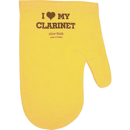 I Love My Clarinet Cleaning Mitt