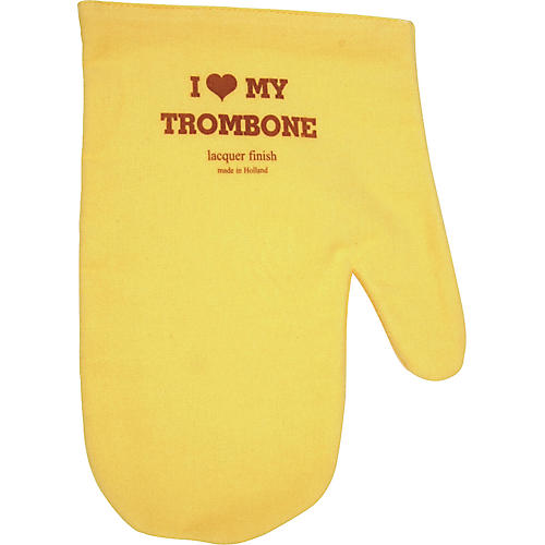 I Love My Trombone Cleaning Mitt