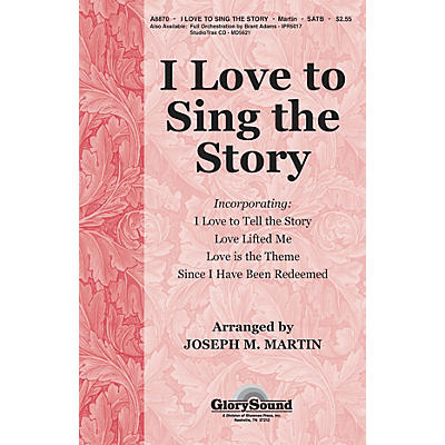 Shawnee Press I Love To Sing The Story (Orchestration for 35010218) ORCHESTRATION ON CD-ROM by Joseph M. Martin