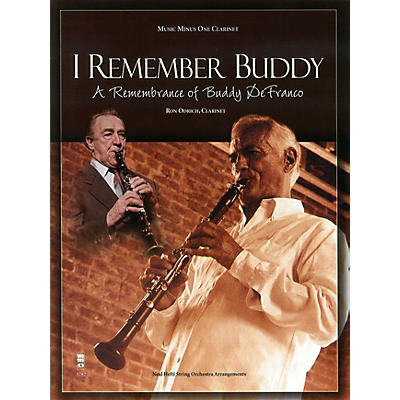 Music Minus One I Remember Buddy (A Remembrance of Buddy DeFranco) Music Minus One Series BK/CD by Ron Odrich