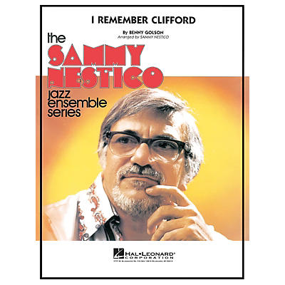 Hal Leonard I Remember Clifford Jazz Band Level 4 Arranged by Sammy Nestico