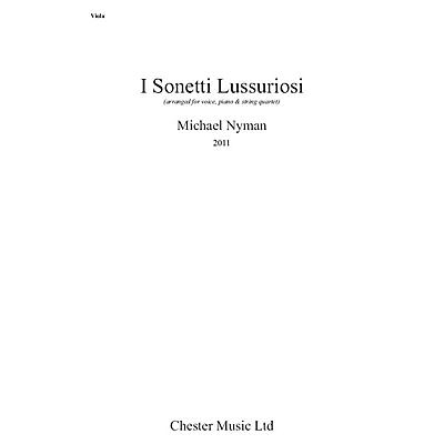 Hal Leonard I Sonnetti Lussuriori Music Sales America Series Softcover Composed by Michael Nyman