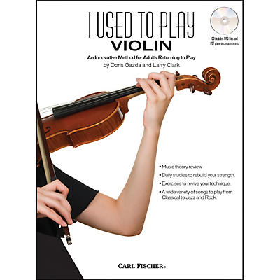 Carl Fischer I Used To Play Violin Book/CD