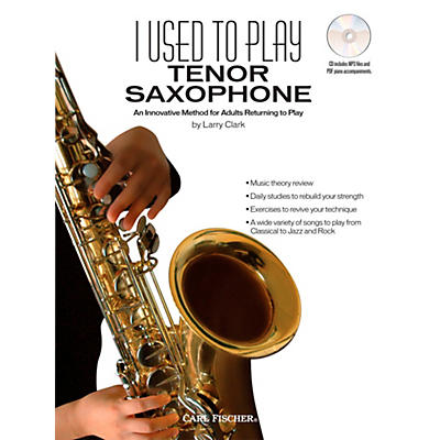 Carl Fischer I Used to Play Tenor Sax (Book/Online Audio)