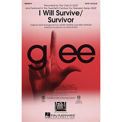 Hal Leonard I Will Survive/Survivor 3-Part Mixed by Destiny's Child Arranged by Adam Anders