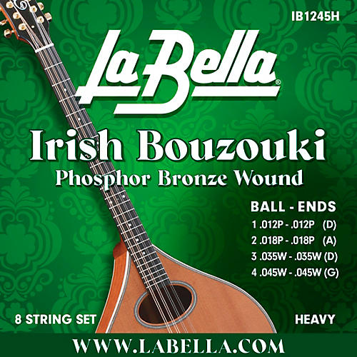 LaBella IB Irish Bouzouki 8-String Set Heavy (12 - 45)