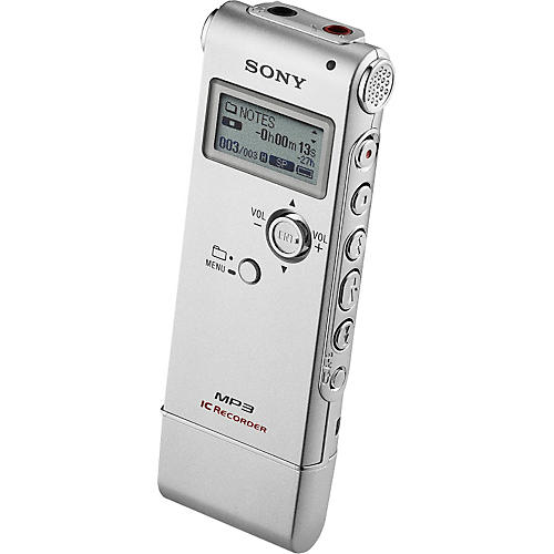 Sony ICD-UX70 Digital Voice and MP3 Recorder - Red | Musician's Friend