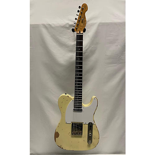 Vintage ICONS SERIES V62 TELECASTER Solid Body Electric Guitar Vintage White