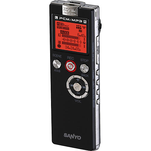 ICR-EH800D Linear PCM Stereo Sound and MP3 Digital Voice Recorder