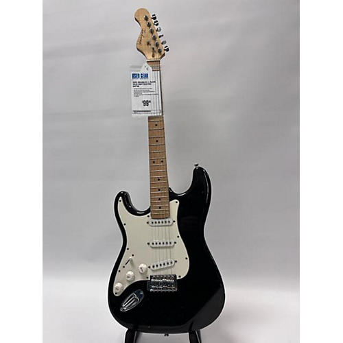 Indiana IE1-L Solid Body Electric Guitar Black
