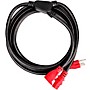 D'Addario Planet Waves IEC to NEMA Plug Power Cable+, 10 FT 10 ft. Red/Black