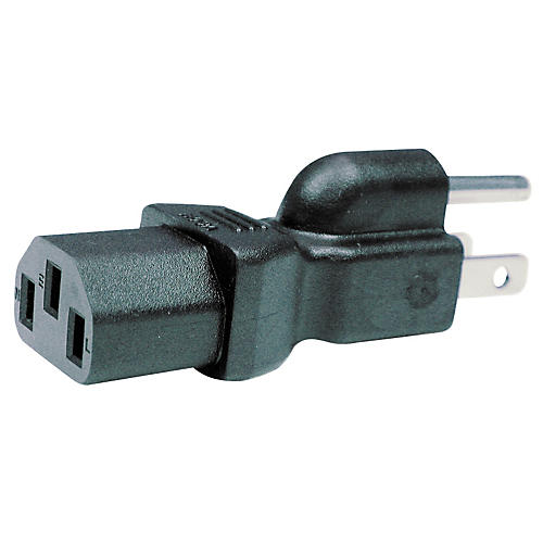 IEC(F)-3 Prong(M) Power Adapter